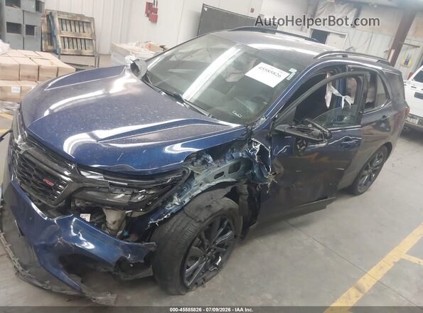 3GNAXMEG7PL103370 2023 CHEVROLET EQUINOX Dark Blue Передняя левая четверть