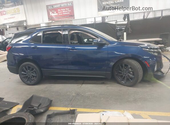 3GNAXMEG7PL103370 2023 CHEVROLET EQUINOX Dark Blue Панорамный вид салона 360°