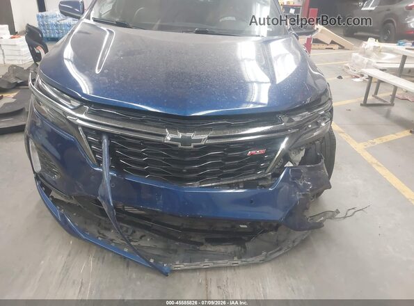 3GNAXMEG7PL103370 2023 CHEVROLET EQUINOX Dark Blue Вид спереди