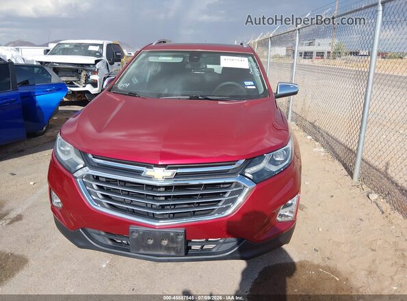3GNAXMEV0JS561165 2018 CHEVROLET EQUINOX Red Դիմացի տեսք