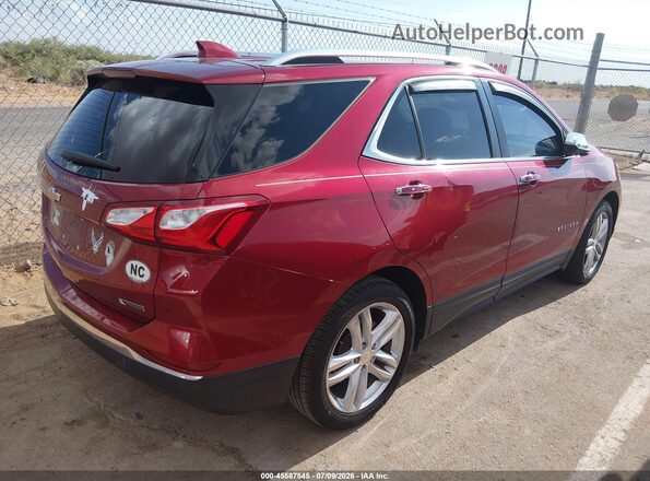 3GNAXMEV0JS561165 2018 CHEVROLET EQUINOX Red Հետևի աջ
