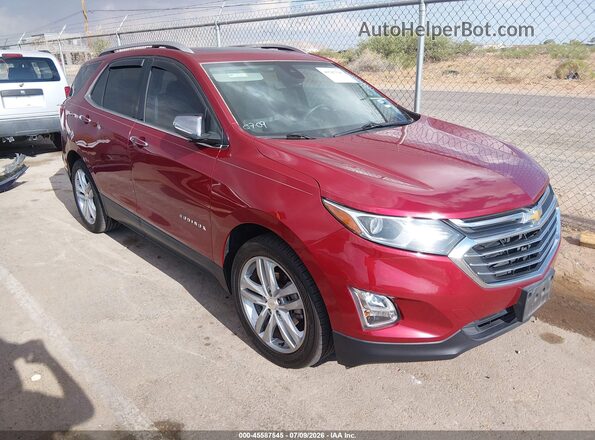 3GNAXMEV0JS561165 2018 CHEVROLET EQUINOX Red Սալոնի հետևի տեսք