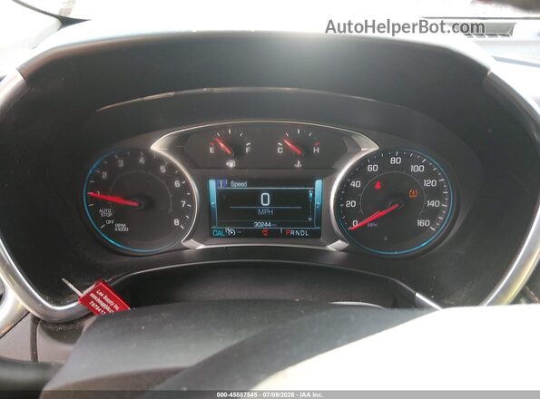 3GNAXMEV0JS561165 2018 CHEVROLET EQUINOX Red Հետևի նստատեղերի տեսք