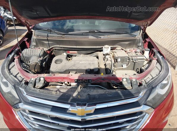 3GNAXMEV0JS561165 2018 CHEVROLET EQUINOX Red Հետևի տեսք