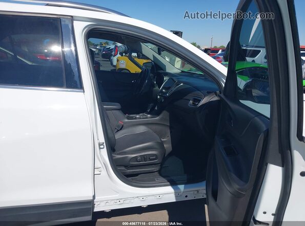 3GNAXMEV0JS579715 2018 CHEVROLET EQUINOX White Widok wnętrza z przodu