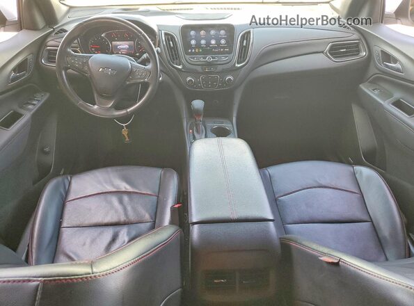 3GNAXMEV0NS121386 2022 CHEVROLET EQUINOX White Dashboard view
