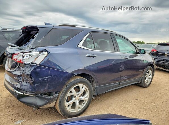 3GNAXMEV2JS618756 2018 CHEVROLET EQUINOX Blue Tył prawy