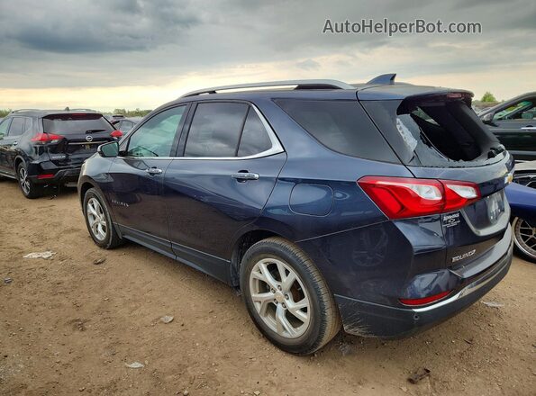 3GNAXMEV2JS618756 2018 CHEVROLET EQUINOX Blue Tył lewy