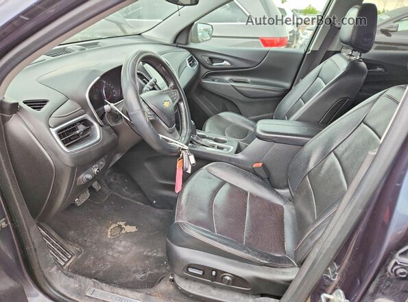 3GNAXMEV2JS618756 2018 CHEVROLET EQUINOX Blue Widok wnętrza z przodu
