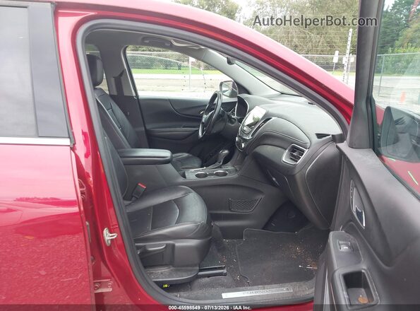 3GNAXMEV3JS553867 2018 CHEVROLET EQUINOX Maroon Вид салону спереду
