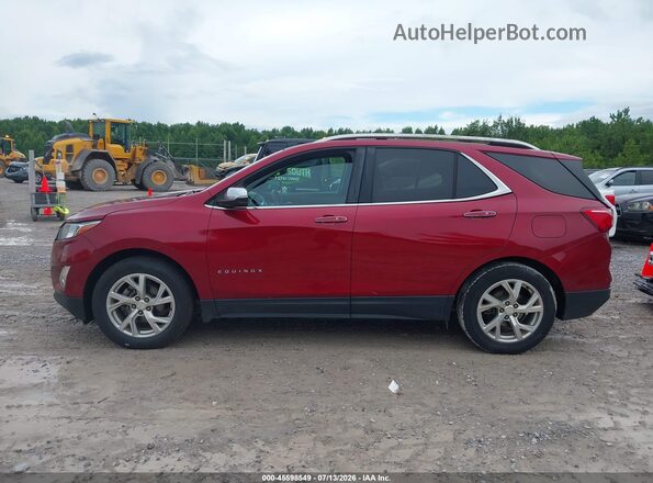 3GNAXMEV3JS553867 2018 CHEVROLET EQUINOX Maroon Панорамний вид салону 360°