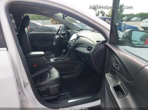 3GNAXMEV3JS600394 2018 CHEVROLET EQUINOX White წინა სალონის ხედი