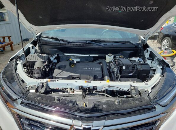 3GNAXMEV4NS200558 2022 CHEVROLET EQUINOX White Engine compartment view