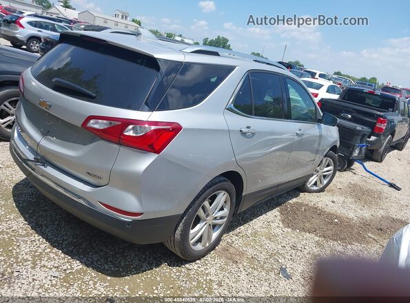 3GNAXMEV9JS555087 2018 CHEVROLET EQUINOX Silver Trasero derecho