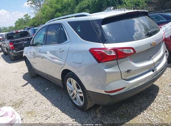 3GNAXMEV9JS555087 2018 CHEVROLET EQUINOX Silver Trasero izquierdo