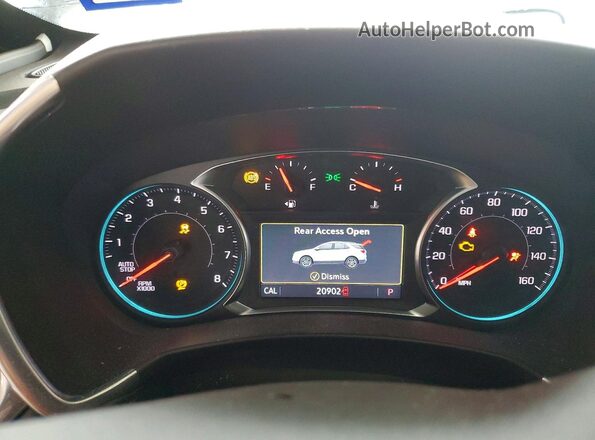 3GNAXNEG0RL360184 2024 CHEVROLET EQUINOX Черный Вид щитка приборов