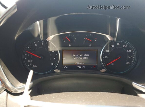 3GNAXNEG1PL131252 2023 CHEVROLET EQUINOX White Вид щитка приладів