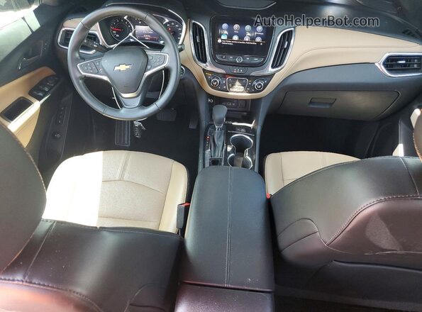 3GNAXNEG1PL131252 2023 CHEVROLET EQUINOX White Вид панелі приладів