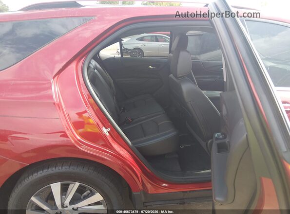 3GNAXNEG8PL230361 2023 CHEVROLET EQUINOX Burgundy Vista de la etiqueta del VIN