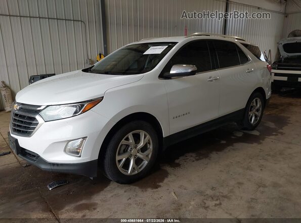 3GNAXNEV3LS610464 2020 CHEVROLET EQUINOX White Vista tres cuartos delantera izquierda