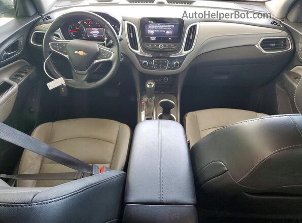 3GNAXNEV5LS708380 2020 CHEVROLET EQUINOX Silver Вид панелі приладів
