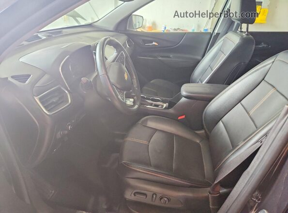 3GNAXNEV5NS231128 2022 CHEVROLET EQUINOX Gray წინა სალონის ხედი