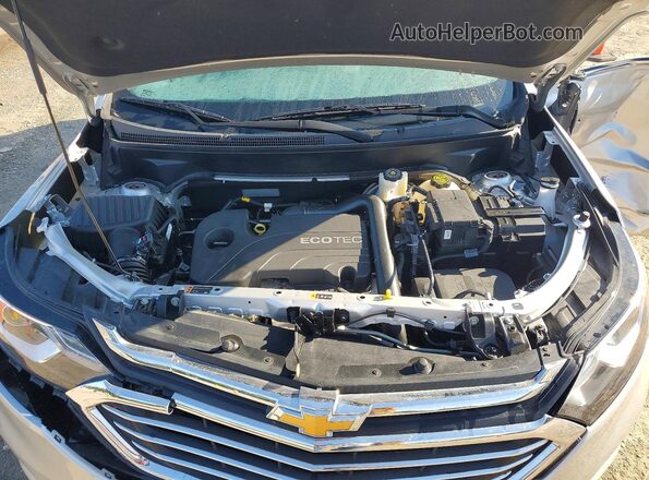 3GNAXNEV8MS174082 2021 CHEVROLET EQUINOX Серебряный Вид подкапотного пространства