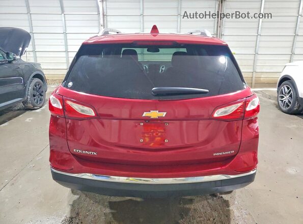 3GNAXNEVXLS627214 2020 CHEVROLET EQUINOX Maroon Vista trasera