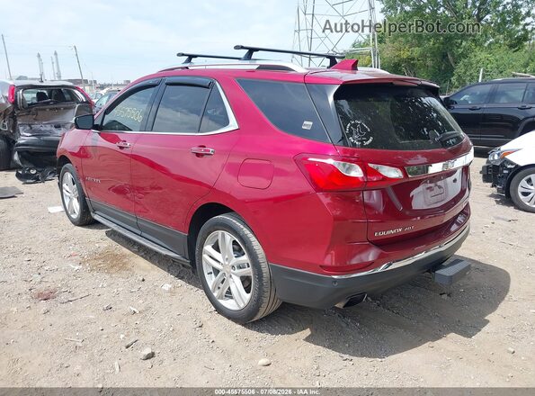 3GNAXNEX1JS560453 2018 CHEVROLET EQUINOX Red Trasero izquierdo