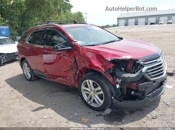 3GNAXNEX1JS560453 2018 CHEVROLET EQUINOX Red Vista frontal