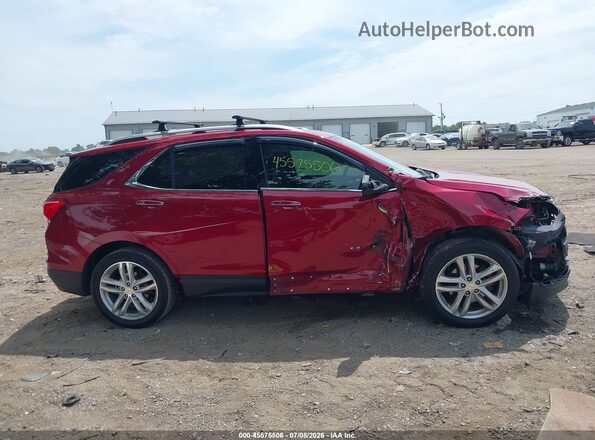 3GNAXNEX1JS560453 2018 CHEVROLET EQUINOX Red Vista interior de 360 grados