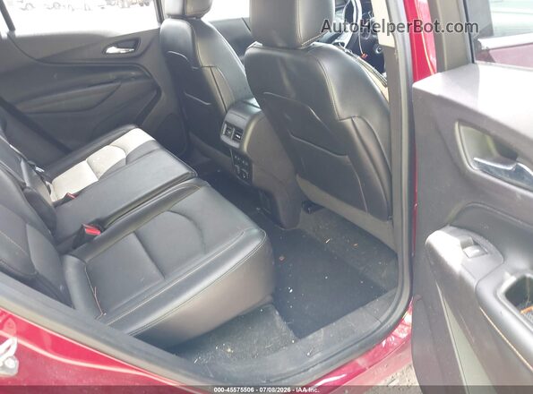 3GNAXNEX1JS560453 2018 CHEVROLET EQUINOX Red Vista de la etiqueta del VIN