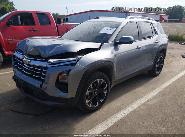 3GNAXPEG0SL145096 2025 CHEVROLET EQUINOX Серый Передняя левая четверть