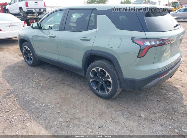 3GNAXPEG0SL200307 2025 CHEVROLET EQUINOX Зеленый Задняя левая четверть