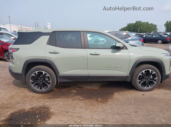 3GNAXPEG0SL200307 2025 CHEVROLET EQUINOX Зеленый Вид задней части салона