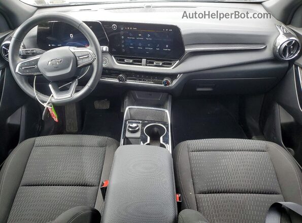 3GNAXPEG0TL186698 2026 CHEVROLET EQUINOX Gray Dashboard view