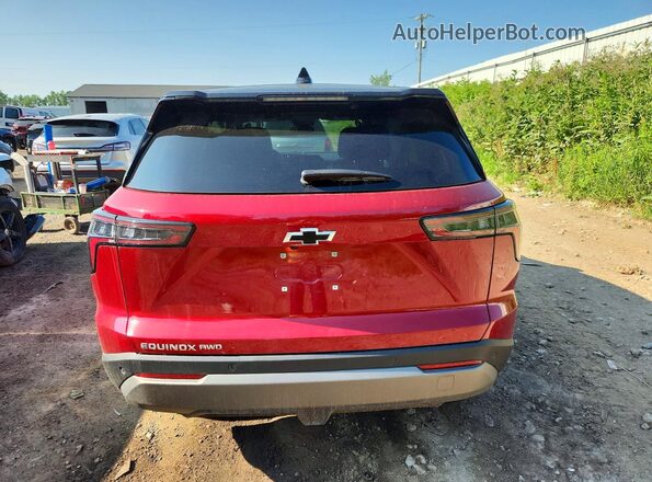 3GNAXPEG0TL355022 2026 CHEVROLET EQUINOX Red Widok z tyłu