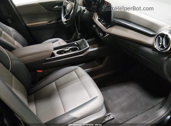 3GNAXPEG1SL225328 2025 CHEVROLET EQUINOX Black Widok wnętrza z przodu