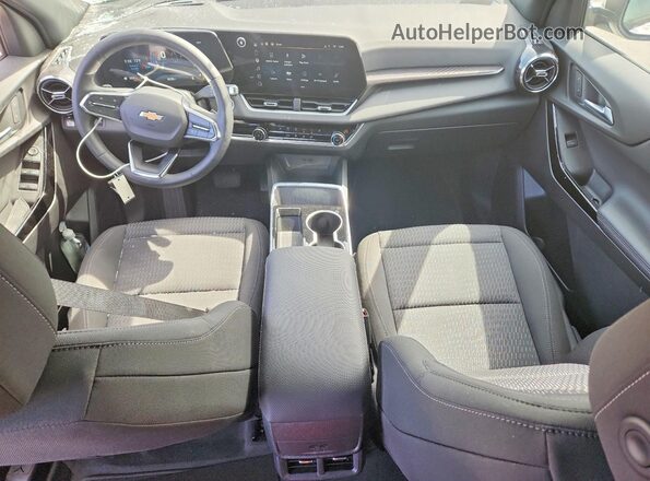 3GNAXPEG2SL156598 2025 CHEVROLET EQUINOX White Առջևի վահանակի տեսք