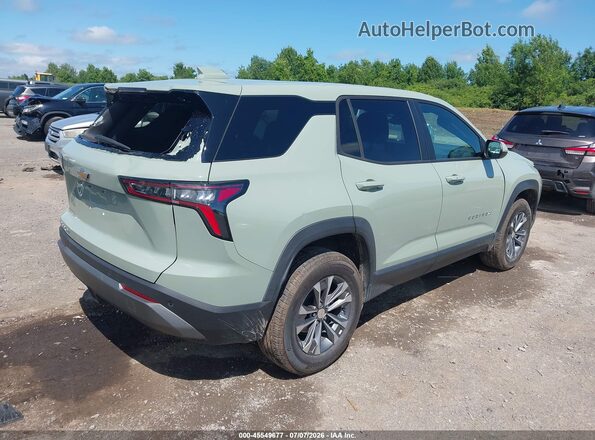 3GNAXPEG2SL206903 2025 CHEVROLET EQUINOX Green უკანა მარჯვენა