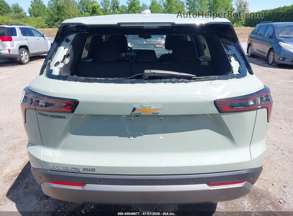 3GNAXPEG2SL206903 2025 CHEVROLET EQUINOX Green 