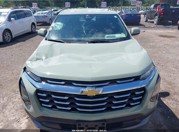 3GNAXPEG2SL206903 2025 CHEVROLET EQUINOX Green წინა ხედი
