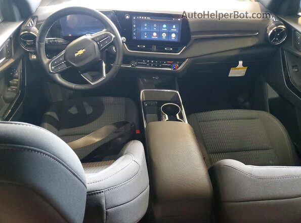 3GNAXPEG2SL294691 2025 CHEVROLET EQUINOX Серый Вид панели приборов