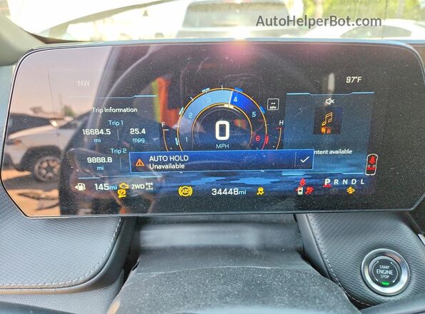 3GNAXPEG2SL324045 2025 CHEVROLET EQUINOX Серебряный Вид щитка приборов