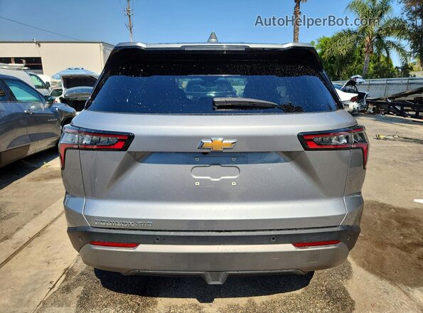 3GNAXPEG2SL324045 2025 CHEVROLET EQUINOX Серебряный Вид сзади