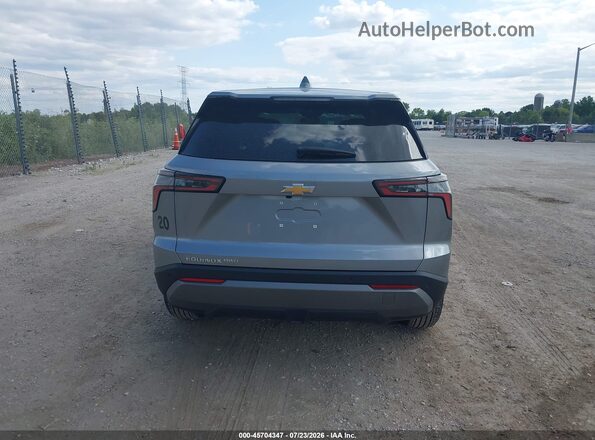 3GNAXPEG3SL263479 2025 CHEVROLET EQUINOX Gray 