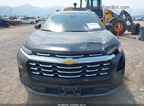 3GNAXPEG3SL268567 2025 CHEVROLET EQUINOX Black Instrument cluster view