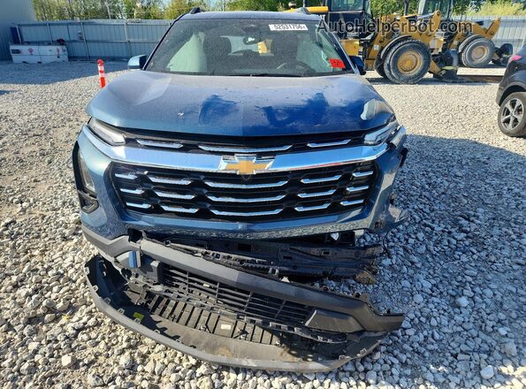 3GNAXPEG4SL170423 2025 CHEVROLET EQUINOX Blue Widok z przodu