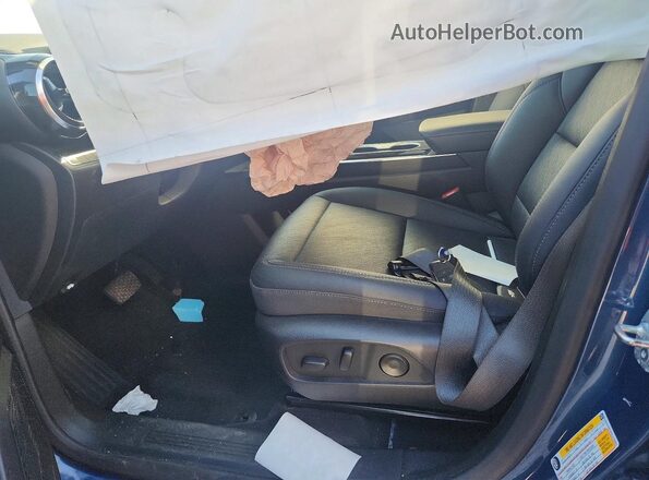 3GNAXPEG4SL170423 2025 CHEVROLET EQUINOX Blue Widok wnętrza z przodu