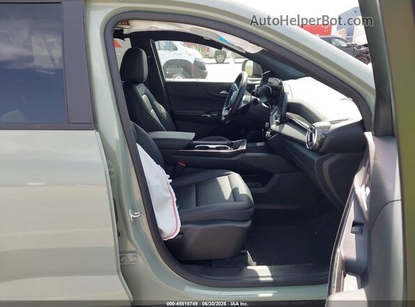 3GNAXPEG4SL222293 2025 CHEVROLET EQUINOX Зеленый Вид салона спереди